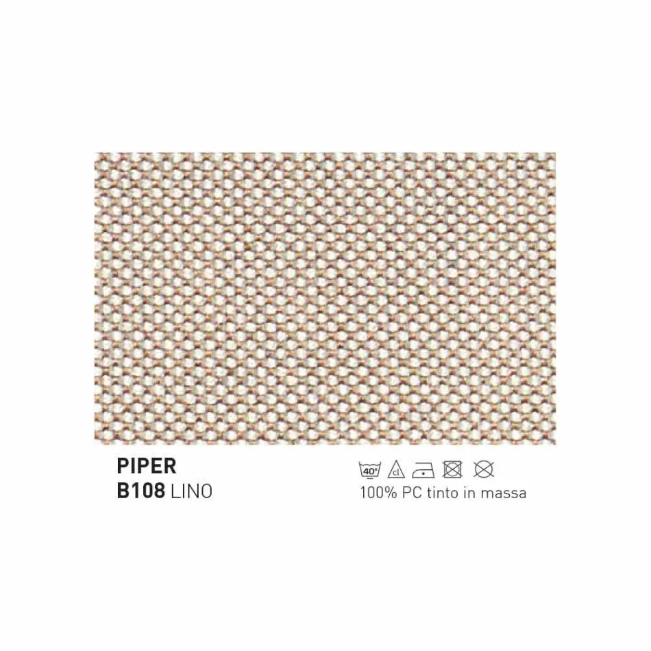 Design Varaschin Emma Außensessel aus Aluminium und Stoff Viadurini