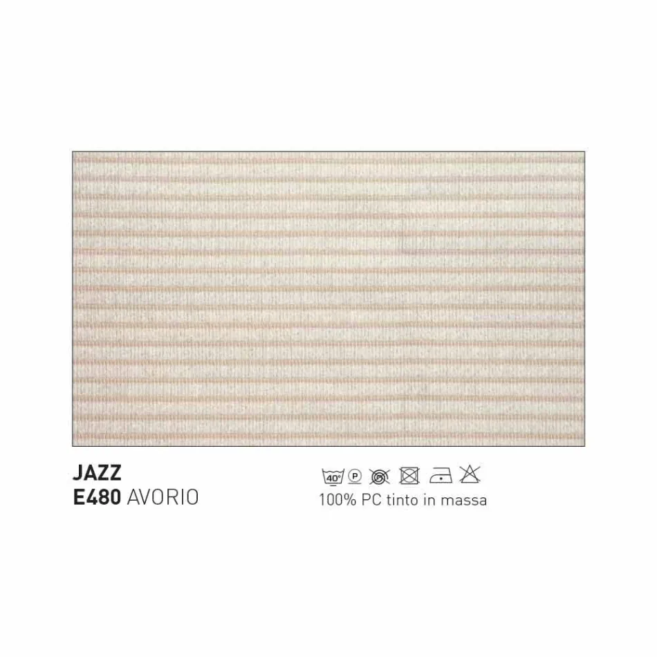 Design Varaschin Emma Außensessel aus Aluminium und Stoff Viadurini