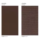 Gartensessel mit Stoffsitz und Aluminiumstruktur Made in Italy - Juliediv Viadurini