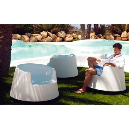 Gartensessel Roulette Vondom in modernem Design aus Polyethylen Viadurini