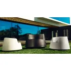 Gartensessel Roulette Vondom in modernem Design aus Polyethylen Viadurini
