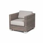 Sessel Hand gewebt Design Garten Elsa Viadurini