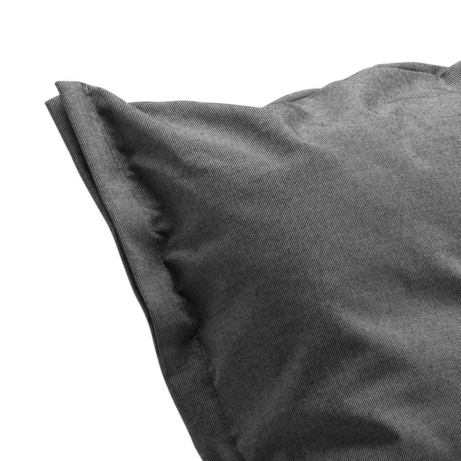 Gartensessel aus Polyethylen und Stoff Made in Italy - Freccia Viadurini