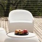 Gartensessel aus Polyethylen Made in Italy Modernes Design - Juli Viadurini