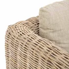Homemotion Innen- / Außendesign Rattan Garden Armchair - Ceara Viadurini
