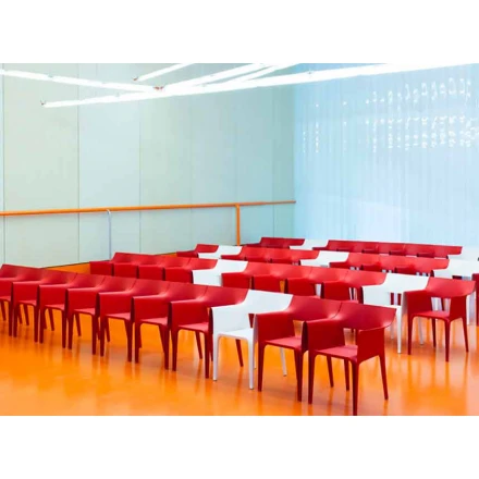 Pedrera Vondom Gartensessel aus Polypropylen und Glasfaser Viadurini