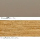 Wohnzimmersessel mit Fußstütze aus Leder und Holz Made in Italy - Butterfly Viadurini