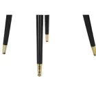 Wohnzimmersessel mit Stoffbezug und modernen Holzbeinen - Ezia Viadurini