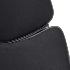 Verstellbarer Bürodrehstuhl aus Stahl und Polyester - Luigio Viadurini