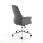 Bürosessel aus Metall und Stoff und verstellbarer Sitzerhöhung – Gold Viadurini