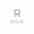 Design-Sessel aus schwarzem Sperrholz oder Birke Made in Italy - Galatea Viadurini