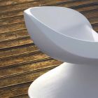 Interner oder externer Design-Sessel aus weißem Polyethylen - Petra von Myyour Viadurini