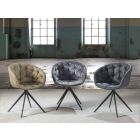Sessel mit modernem Design und Capitonnè-Verarbeitung - Enea Viadurini