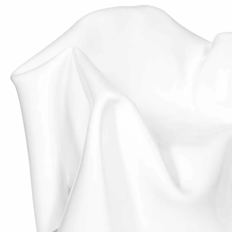 Moderner Design-Sessel aus weißem Plexiglas Paris, hergestellt in Italien Viadurini