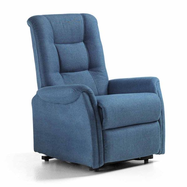 Lift chair relax lift mit 2 luxusmotoren aus stoff - victoire