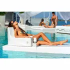 Schwimmdock Sessel Trona weißes Design Luxus, made in Italy Viadurini