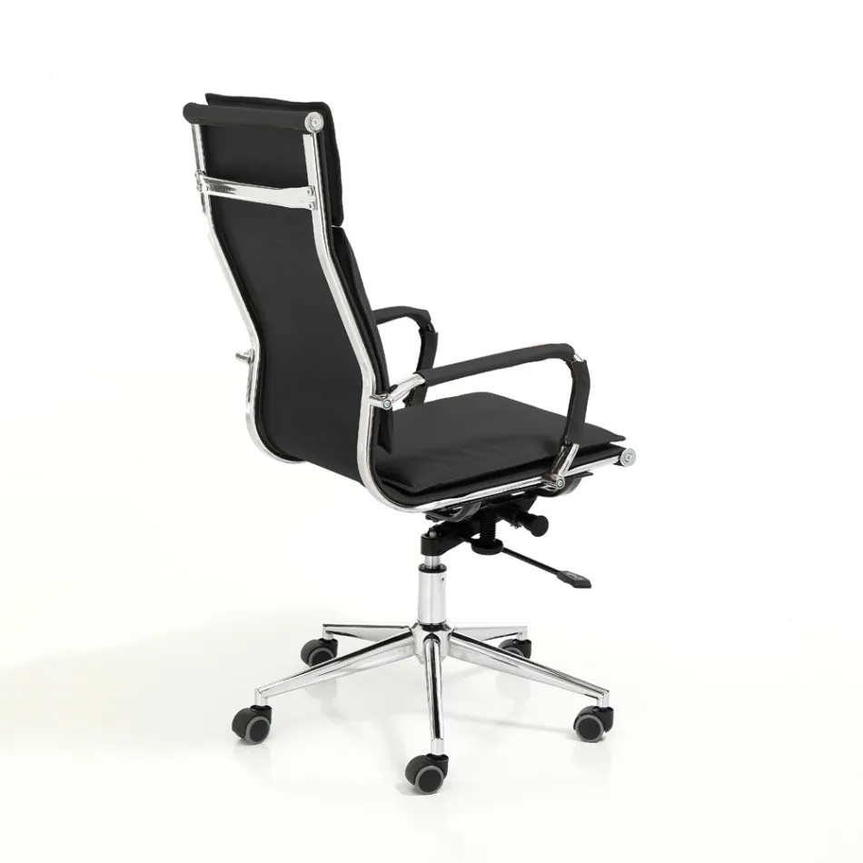 Kunstledersessel in 3 verschiedenen Ausführungen – Neon Viadurini