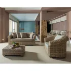 Outdoor-Sessel in Kubù mit Kissen inklusive - Isildur Viadurini