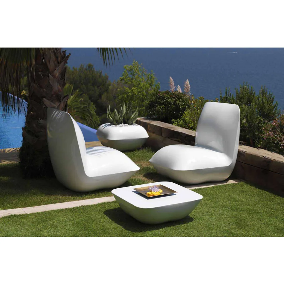 Gartensesselkissen aus Polyethylen von Vondom, modernes Design Viadurini
