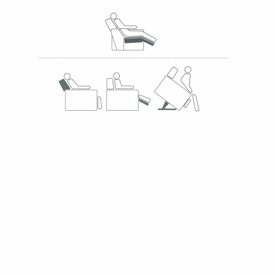 Relax Stuhl alzapersona 2 Design Motoren Rosa, made in Italy Viadurini