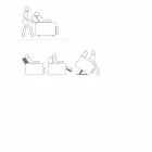 Relax Stuhl alzapersona 2 Design Motoren Rosa, made in Italy Viadurini