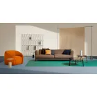 Relax Armchair Modernes Design Made in Italy aus farbigem Stoff - Baloo Viadurini