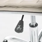 Ergonomischer Bürosessel mit Armlehnen aus Stahl und Kunstleder - Mantica Viadurini