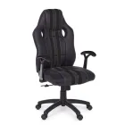 Drehbarer verstellbarer Bürosessel aus Kunstleder und Nylon 2 Farben - Saronno Viadurini