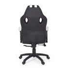 Drehbarer verstellbarer Bürosessel aus Kunstleder und Nylon 2 Farben - Saronno Viadurini