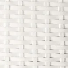 Stapelbarer Gartenstuhl aus geflochtenem Aluminium - Bruma Viadurini