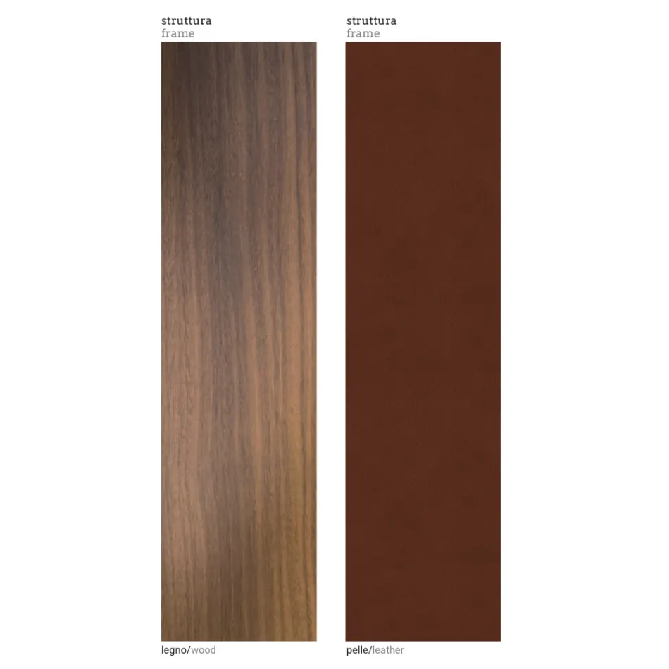 Outdoor-Sessel aus Stoff und Holzrahmen Made in Italy - Briga Viadurini