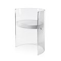 Eleganter, transparenter Plexiglas-Sessel, hergestellt in Italien – Rachele