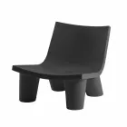 Schiebe Design Lounge Sessel Low Lita in Italien hergestellt Viadurini