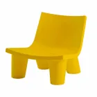 Schiebe Design Lounge Sessel Low Lita in Italien hergestellt Viadurini