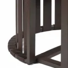 Outdoor Dining Armchair in Aluminium und Luxus Design Seile - Julie Viadurini