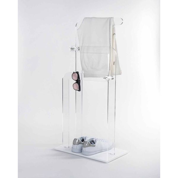 Bad handtuchhalter aus plexiglas pmma, zanica