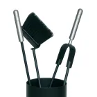 Werkzeughalter mit 3 Made in Italy Kaminpflegewerkzeugen – Cuscus Viadurini
