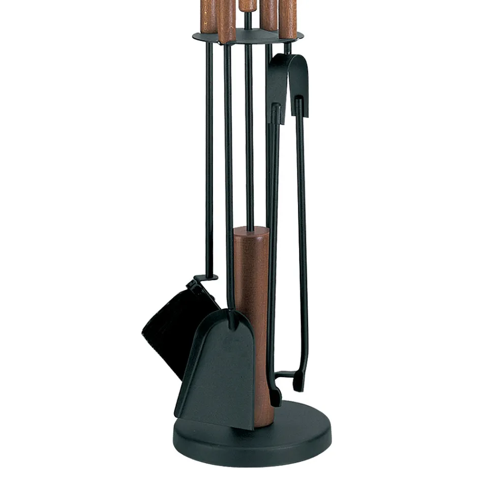 Werkzeughalter mit 4 Zubehörteilen aus Metall oder Stahl, hergestellt in Italien – Papaya Viadurini