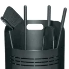 Fester Werkzeughalter mit 4 Werkzeugen für den Kamin, hergestellt in Italien – Bonsai Viadurini