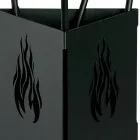 Dreieckiger Werkzeughalter mit 3 Zubehörteilen im Lieferumfang enthalten, hergestellt in Italien – Passero Viadurini