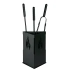 Dreieckiger Werkzeughalter mit 3 Zubehörteilen im Lieferumfang enthalten, hergestellt in Italien – Passero Viadurini