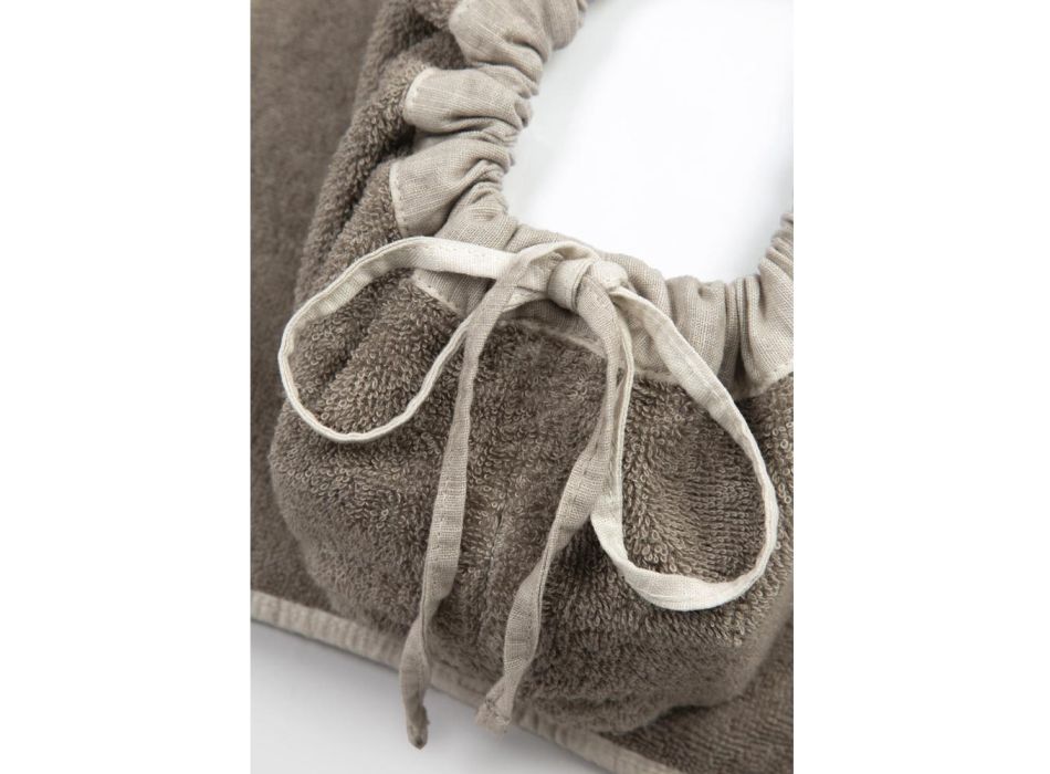 Italienischer Luxus-Design-Taschentuchhalter aus Baumwollschwamm, 2 Stück – Clinix Viadurini