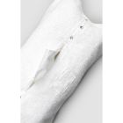 Italienischer Luxus-Taschentuchhalter aus Baumwolle und Kristallschwamm, 2 Stück – Clinix Viadurini