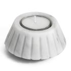 Kerzenhalter aus satiniertem Marmor Verschiedene Design-Finishes 2 Stück - Cirotto Viadurini