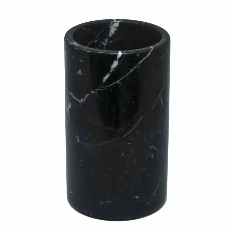 Küchenwerkzeughalter aus weißem grauem oder schwarzem Marmor Made in Italy - Tulvio Viadurini