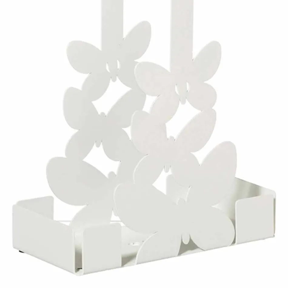 Doppelter Getränkehalter in Weiß, Beige oder Elfenbein Made in Italy - Leiden Viadurini