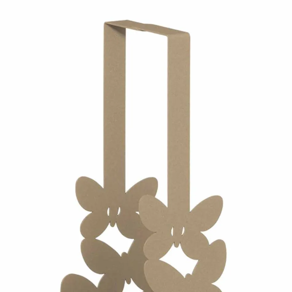 Doppelter Getränkehalter in Weiß, Beige oder Elfenbein Made in Italy - Leiden Viadurini