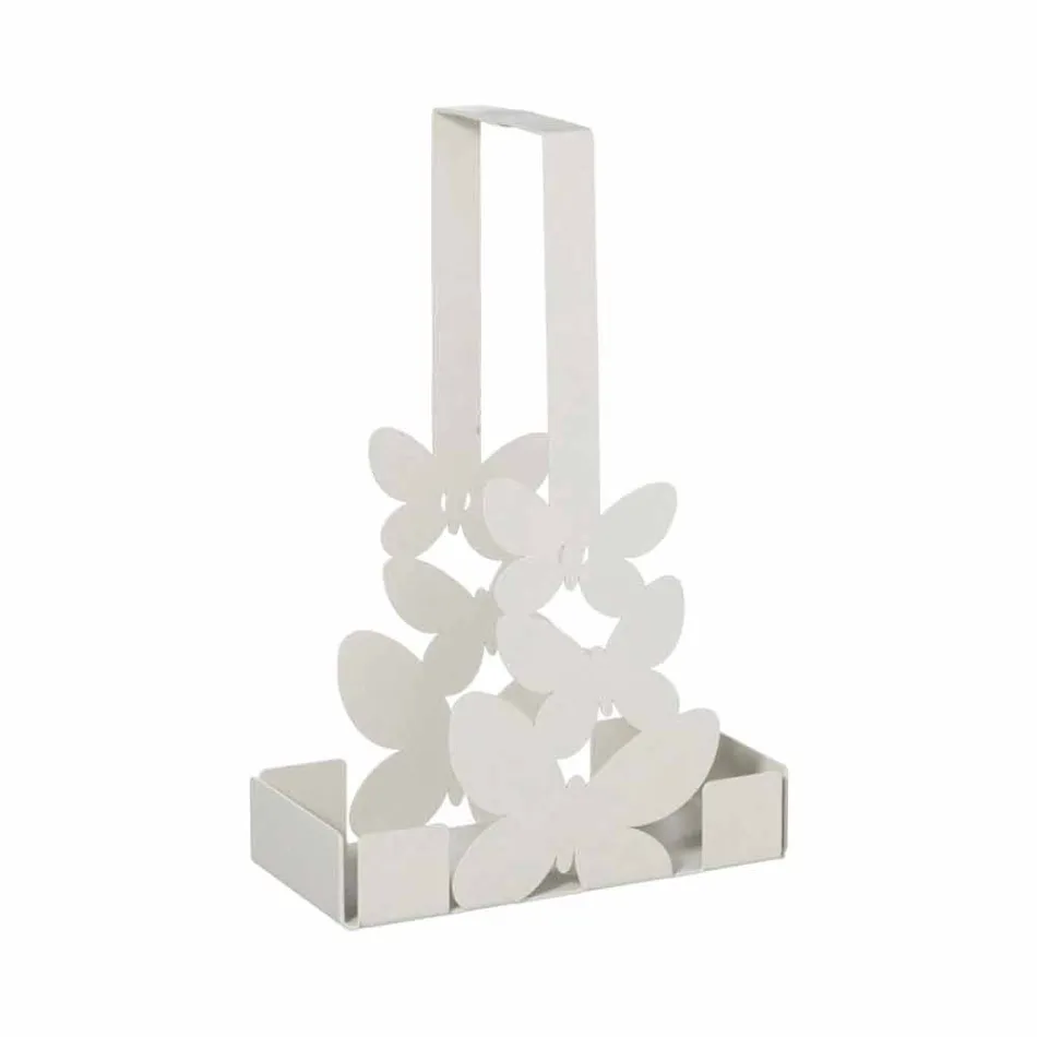 Doppelter Getränkehalter in Weiß, Beige oder Elfenbein Made in Italy - Leiden Viadurini