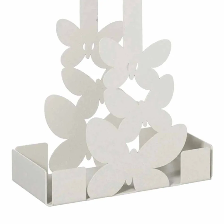 Doppelter Getränkehalter in Weiß, Beige oder Elfenbein Made in Italy - Leiden Viadurini