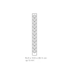 Wand-Weinflaschenhalter aus transparentem Acrylglas - Piccolo Viadurini